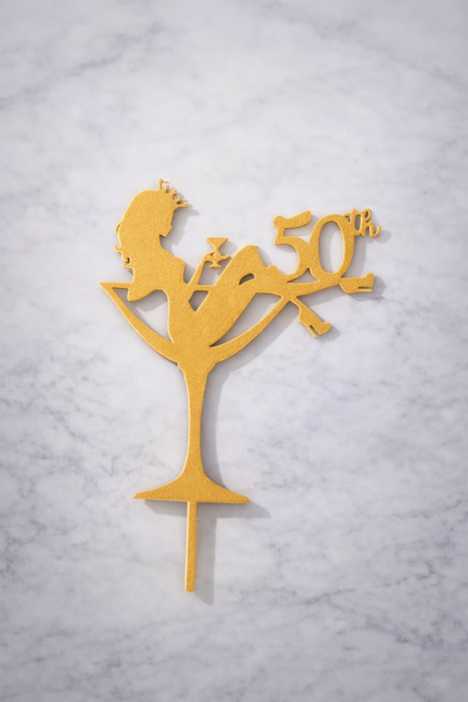 Топпер для торта “50 лет”